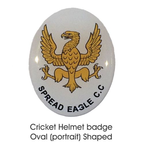 Helmet Badge Oval [Portrait]